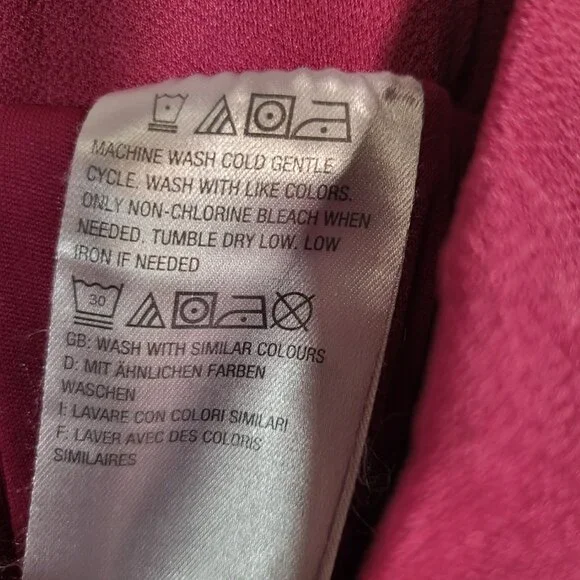 Isaac Mizrahi Live Woman's Skort Size Large Pink w/ruffle - Picture 7 of 8